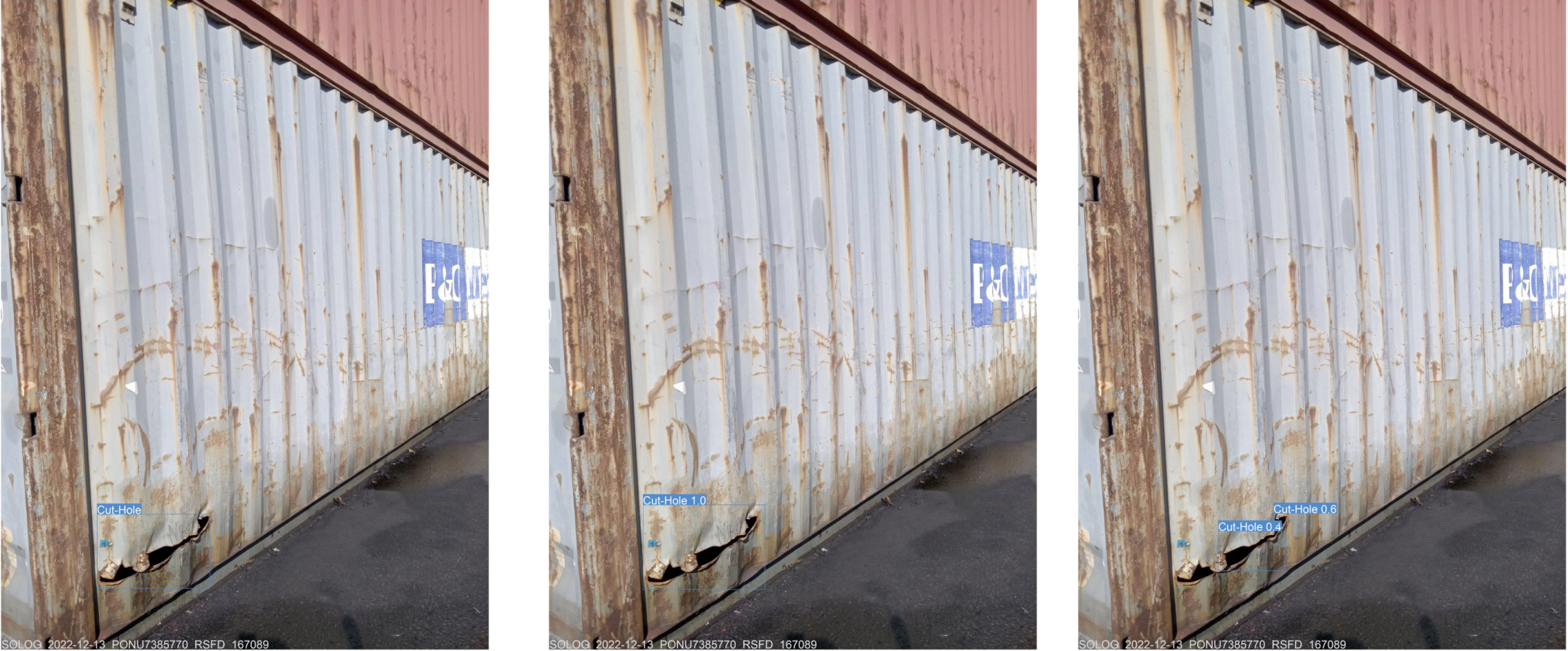Container inspection example 2